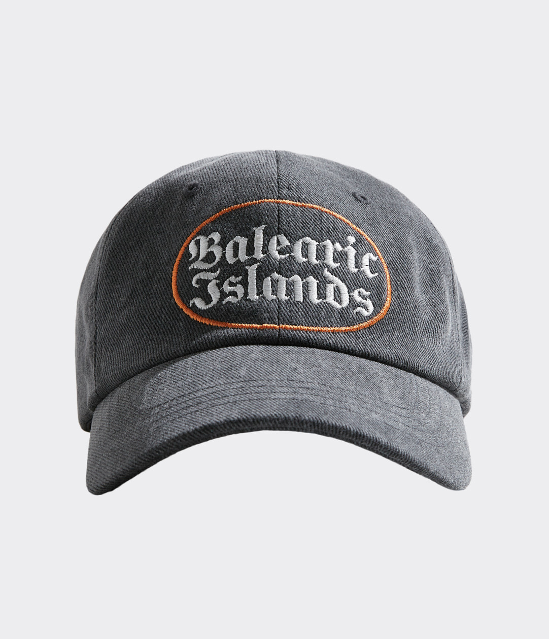 「Sportswear」Calico Baseball Cap (Balearic Emb.) / Charcoal